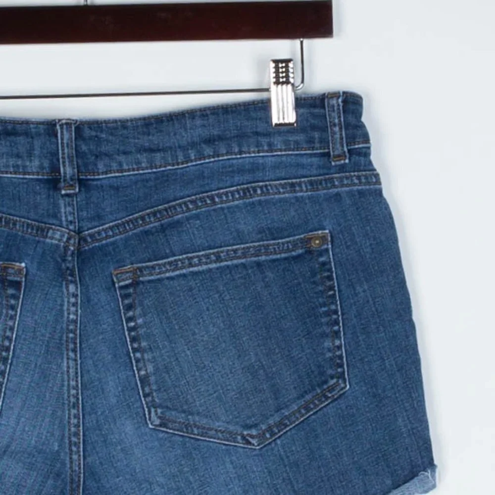 Warp & Weft Sydney Mid Rise Jean Shorts Size 27‎